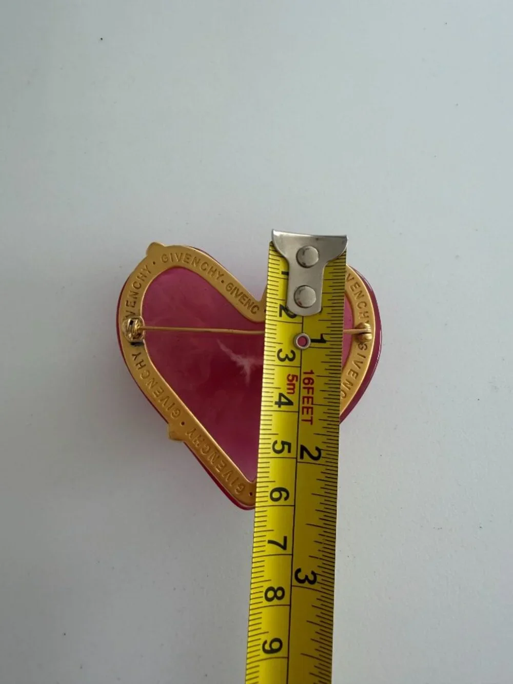 GIVENCHY Haute Couture Vintage Lucite Brooch Pin
